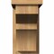 Ekena Millwork Monterey Smooth Corbel w/Backplate, Western Red Cedar, 7 1/2"W x 14"D x 14"H COR08X14X14MON01SWR - alternate 3